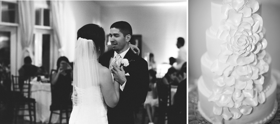 First dance and cake on 35mm film.