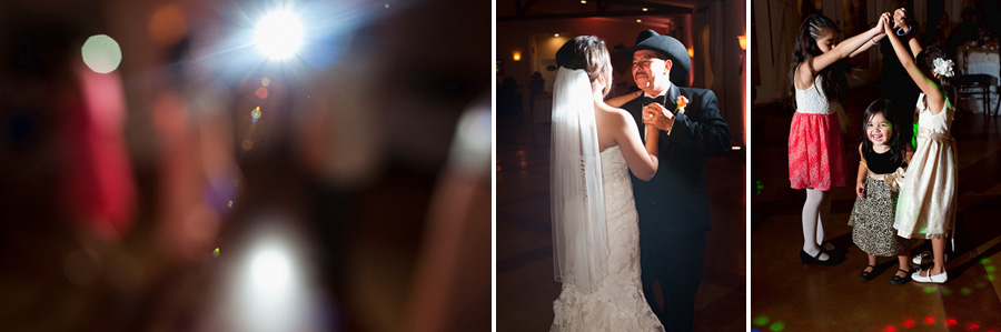 Reception lighting at The Orchard in Azle, tx
