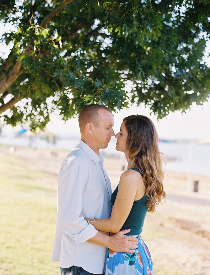 Dallas couple session on film.