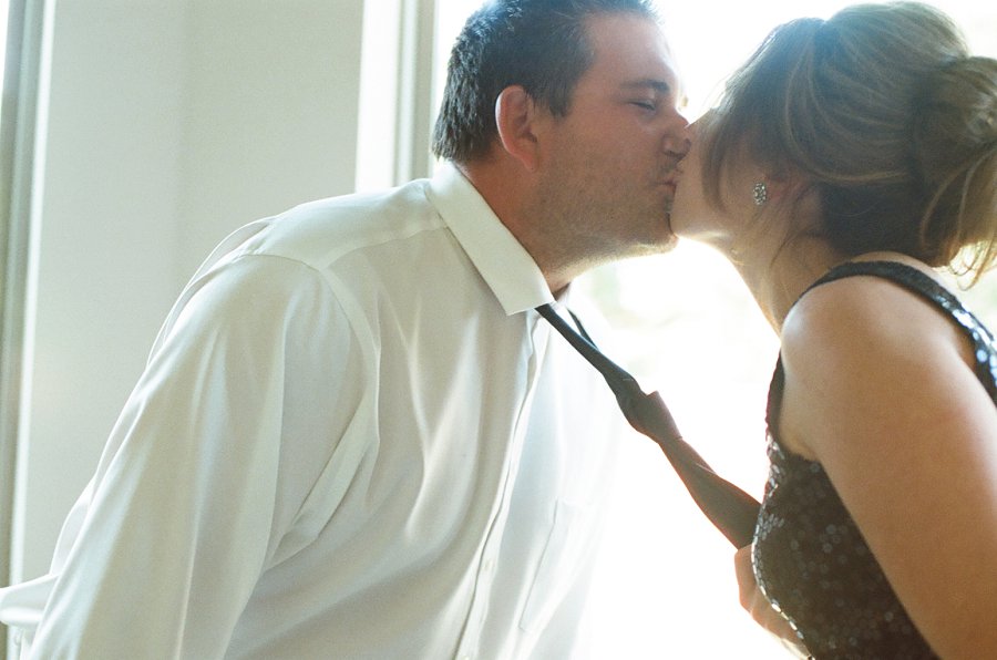 Cooking theme engagement session in Texas.
