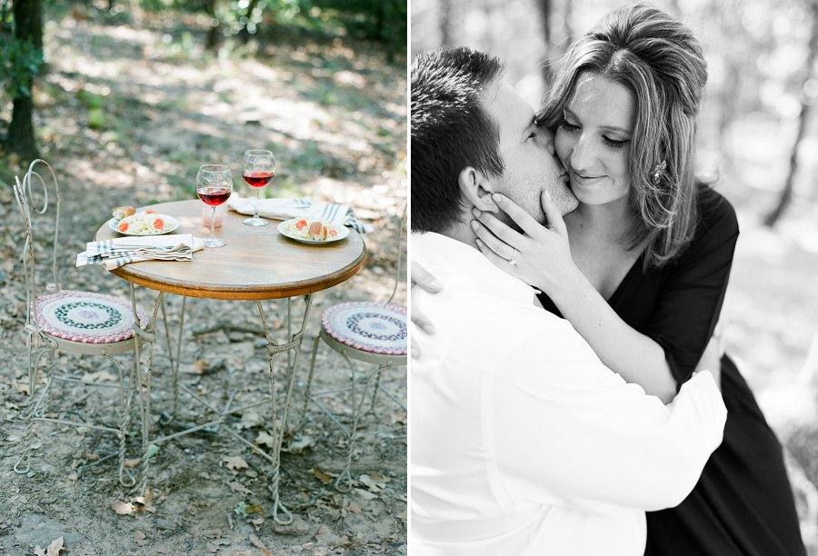Meggie Francisco styled engagement session.