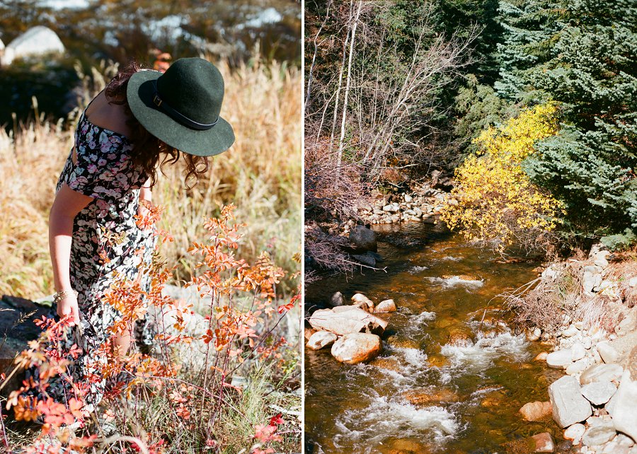 Engagement session by film photographer Jenny McCann.