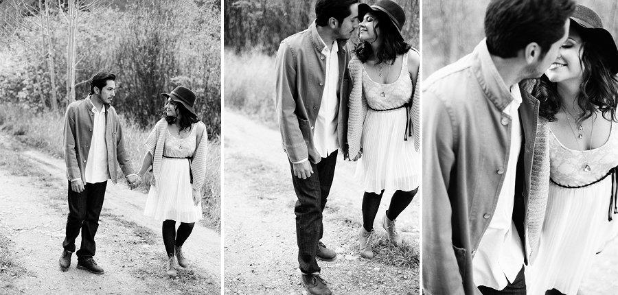 Rockies engagement session in Colorado.