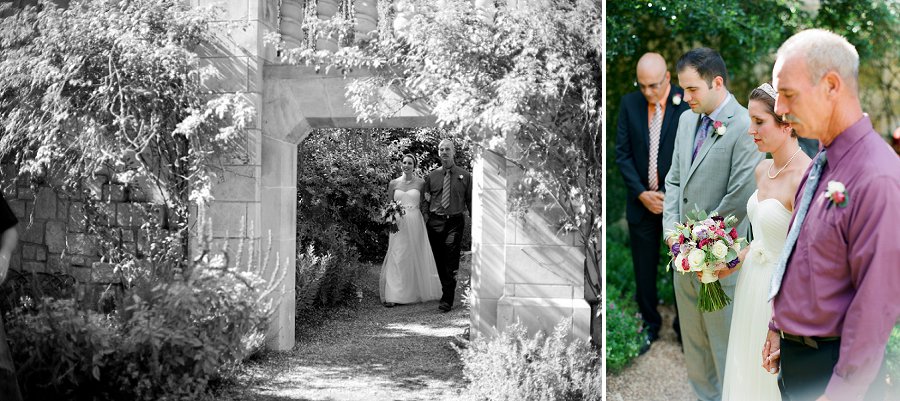 Dallas Arboretum walking into poetry garden.