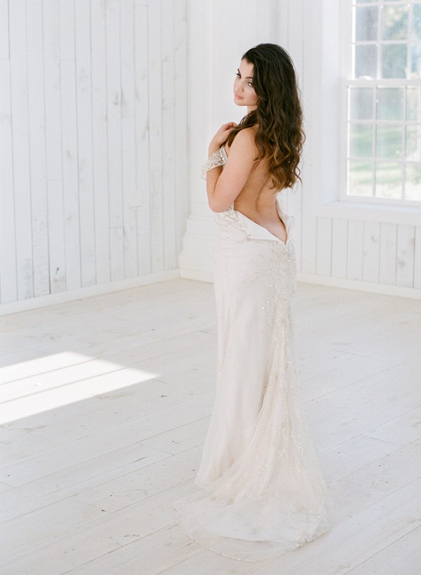 White Sparrow wedding bridal by Jenny McCann.