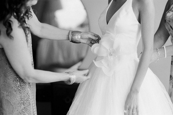 Vera Wang wedding dress by Dallas photographer Jenny McCann.
