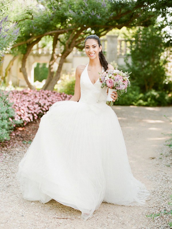 Dallas Arboretum wedding featured on D Weddings.