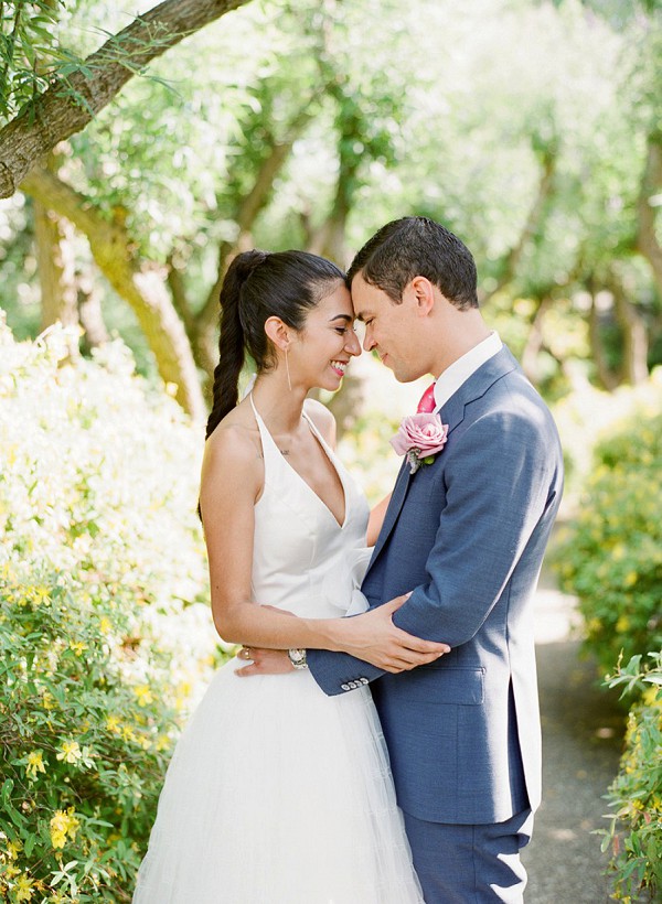 Just married at the Dallas Arboretum by Jenny McCann.