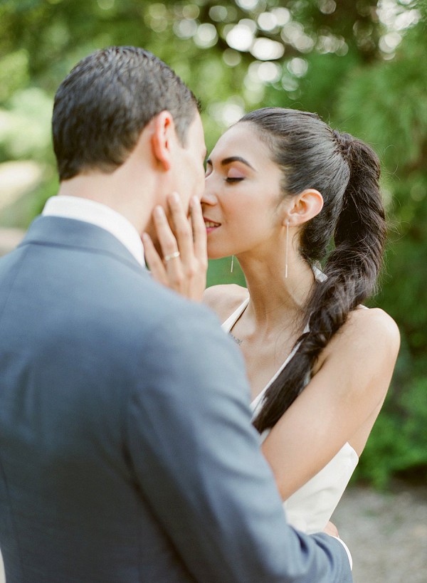 Dallas wedding photographer Jenny McCann after ceremony.