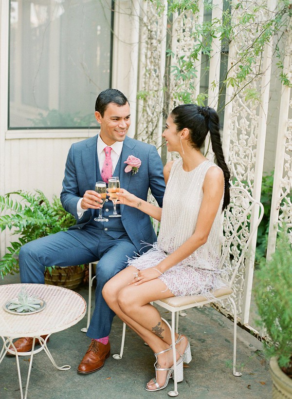 Wedding toast at reception by Dallas photographer Jenny McCann